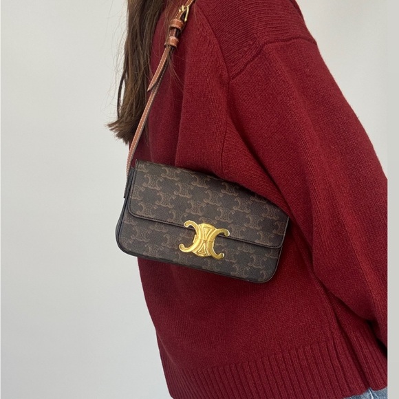 CELINE TRIOMPHE SHOULDER BAG - Picture 7 of 7